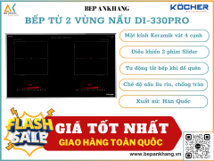 Bếp từ đôi Kocher DI - 330PRO - Made in Korea